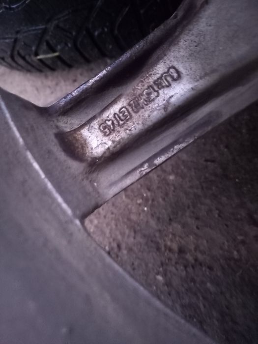 Джанти с гуми за vw polo