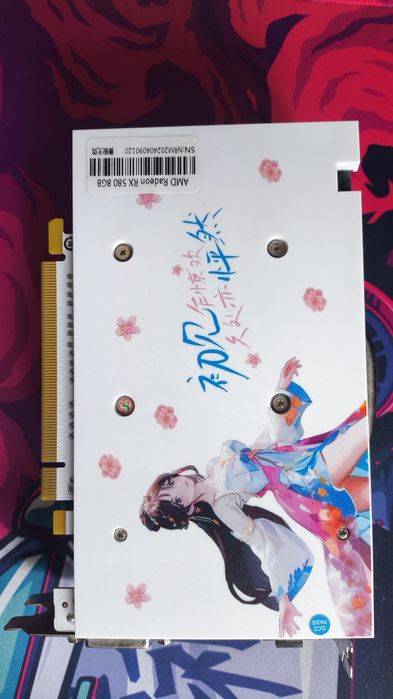 Видеокарта rx 580 8gb 2048sp