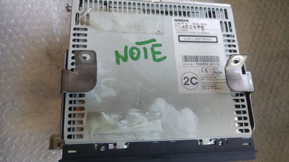 radio cd player nissan note e11 2004-2013 281859u20a