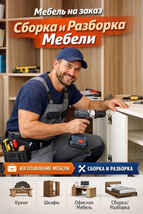 Мебельщик. Сборщик. Сборка разборка.