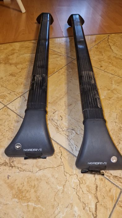 Bare portbagaj telescopice Nordrive Snap Steel + cleme pridere Nordriv