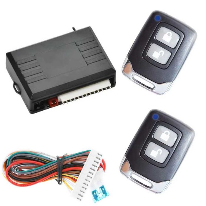 Модул за централно закл./откл. на автомобил с 2 мини дистанционни.