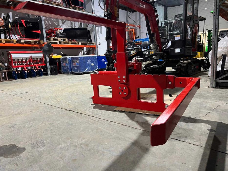 Ротатор за палетни касети + Горна опора за щайги – 2,5 т (Нов)