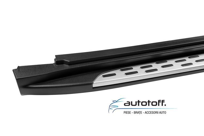 Praguri compatibile Mercedes GLA X156 (2014+) din aluminiu