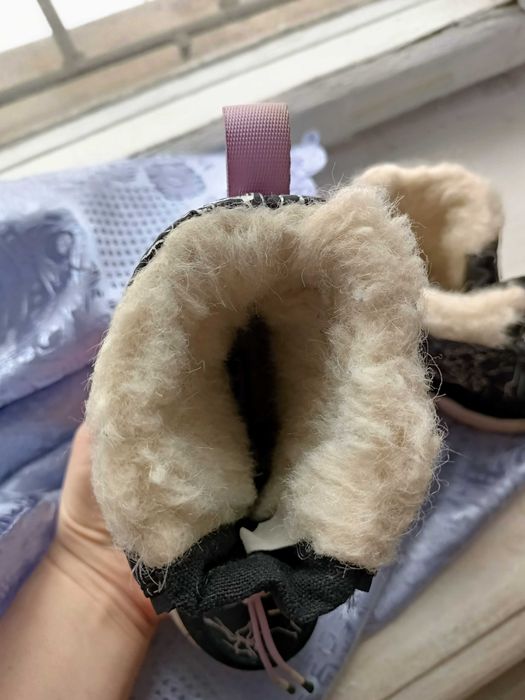 Зимние ботинки для девочки б/у