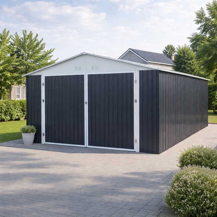 Метален гараж за автомобил SUNNY Torino 605х362х232см площ 20.5кв м