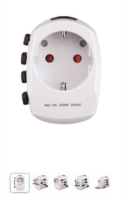 Adaptor Hama SKROSS World Travel Pro