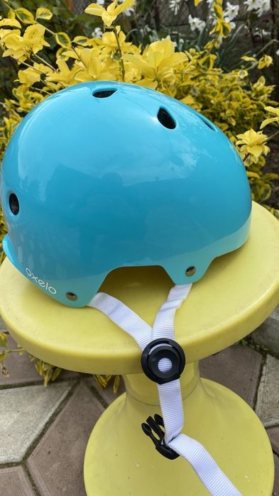 Role Oxelo 35-38 plus casca și cotiere, genunchiere