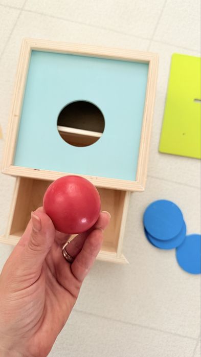 Лот Дървени Montessori играчки Hape и др.