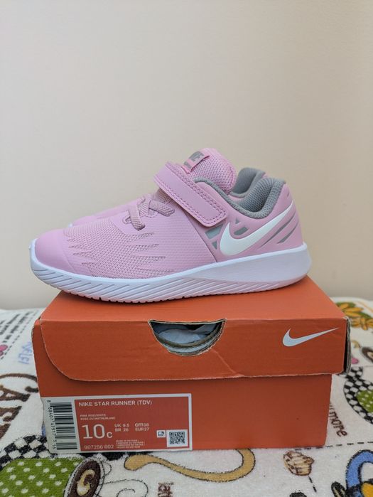 Nike star runner, маратонки за момичета