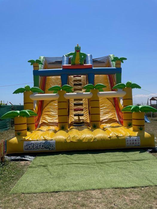 Tobogane gonflabile, bubble house, popcorn, vata de zahar, animatori, baloane face painting mascote