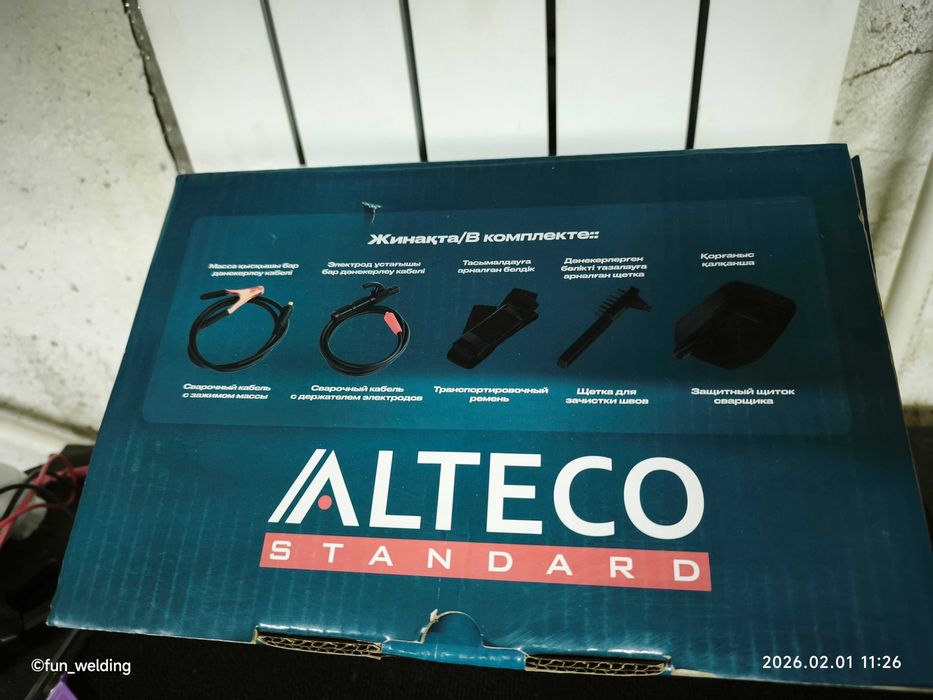 Скидка! Мощный сварочный инвертор Alteco, лучше всяких ресант (сварка)