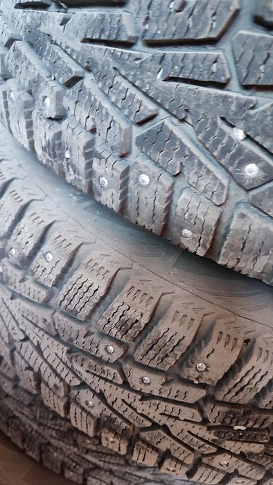 Зимние шипованные шины с дисками