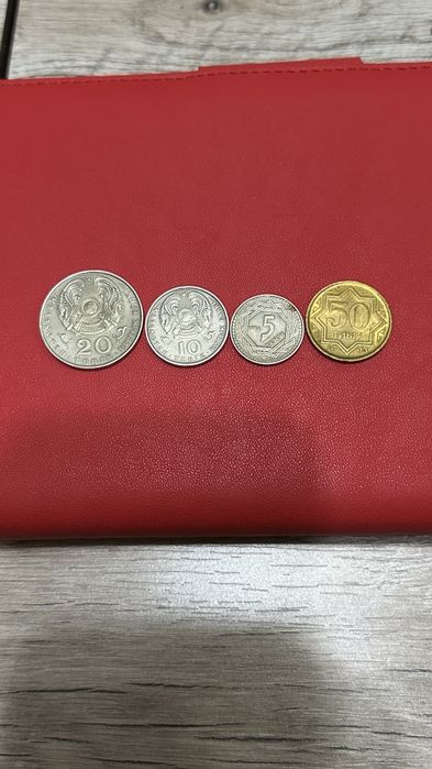 Казахские монеты за 1993г