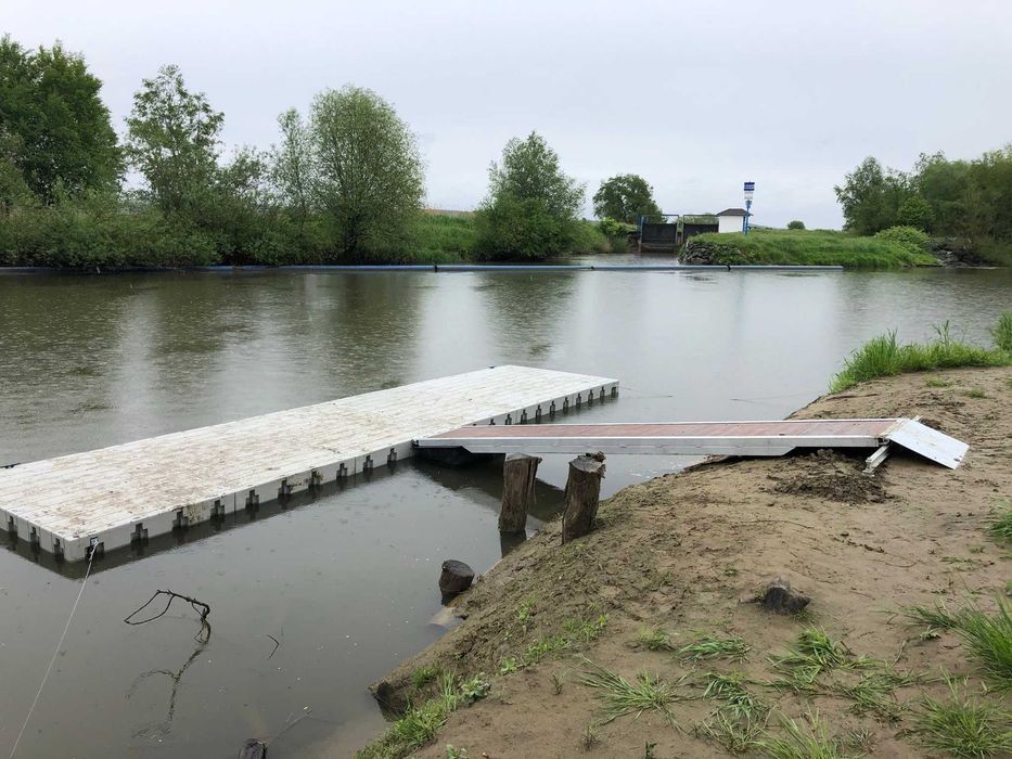 Ponton acostare barca, jet, caiace sectiune 2,35 m x 1,55 m x 0,25m