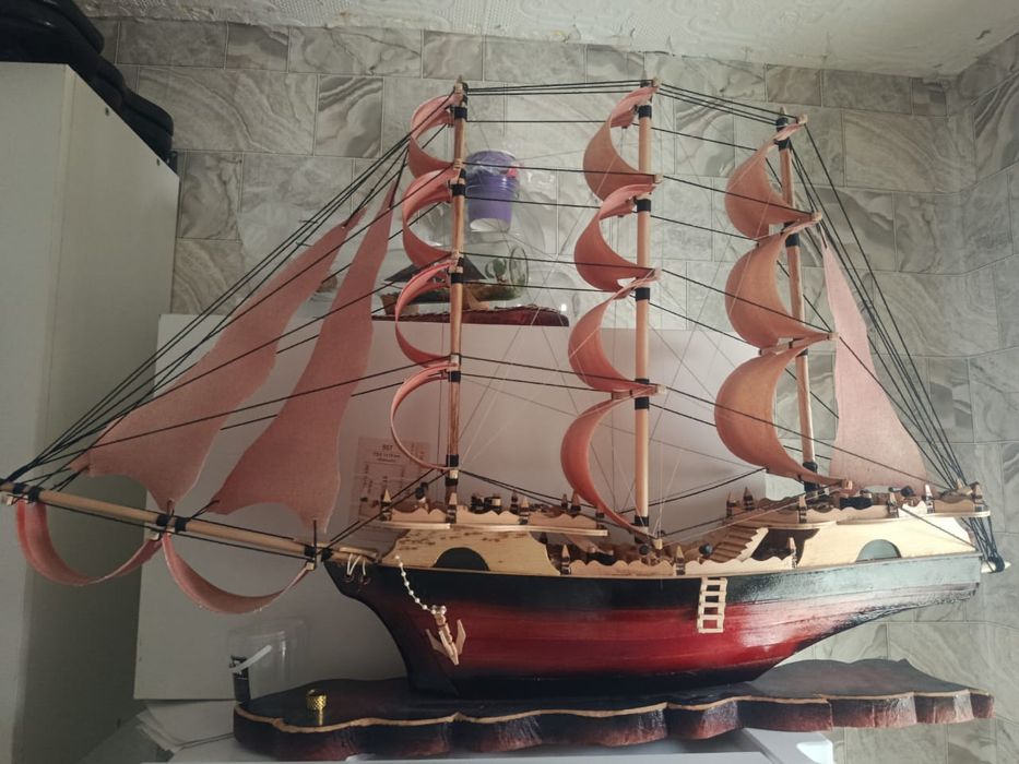 Продам подарочный набор нарды , кораблики