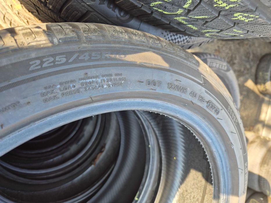 2 Anvelope 4Sesons VARA IARNA - 225/45/18 - Hankook - DOT 2023 RFT