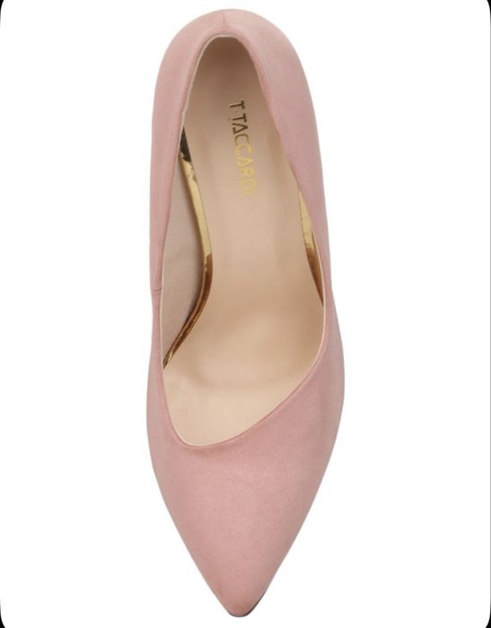 Туфли женские пудровые