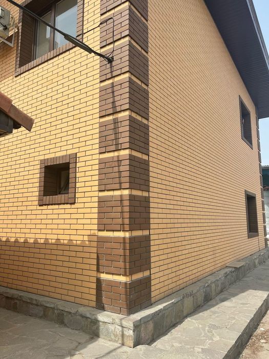 Кирпич облицовочный (соломенный, красный, Флеш)