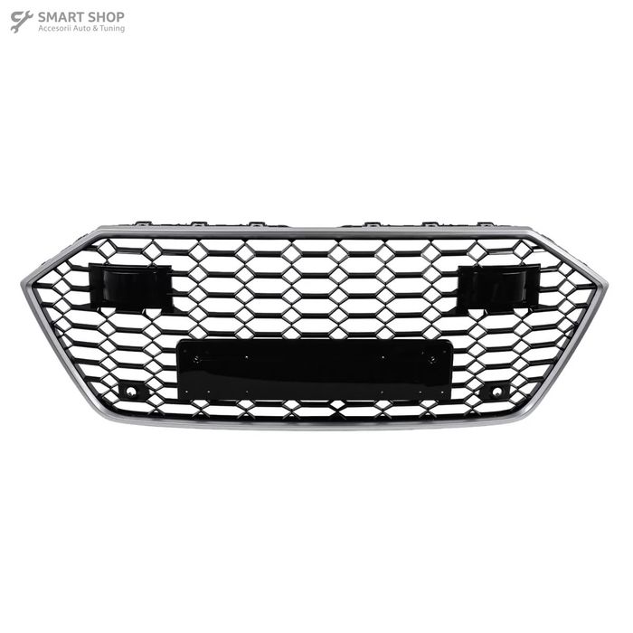 Grila Centrala Audi A7 4K (2018-) RS7 Design Argintiu