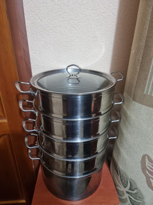 Мантоварка из нержавеющей стали