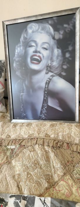 Завеси (Marilyn Monroe) комплект 3бр. Възглавници и Картина