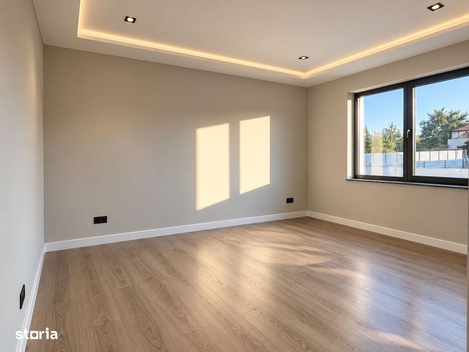 Casa individuală, 4 camere, 2 grupuri sanitare, camera tehnică, terasa
