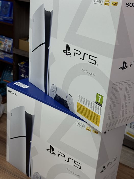 Новые запечатанные PlayStation 5 Slim
