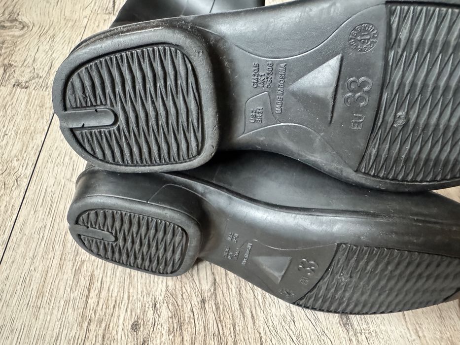 Cizme echitatie negre copii Marimea 33 Negru Calarie