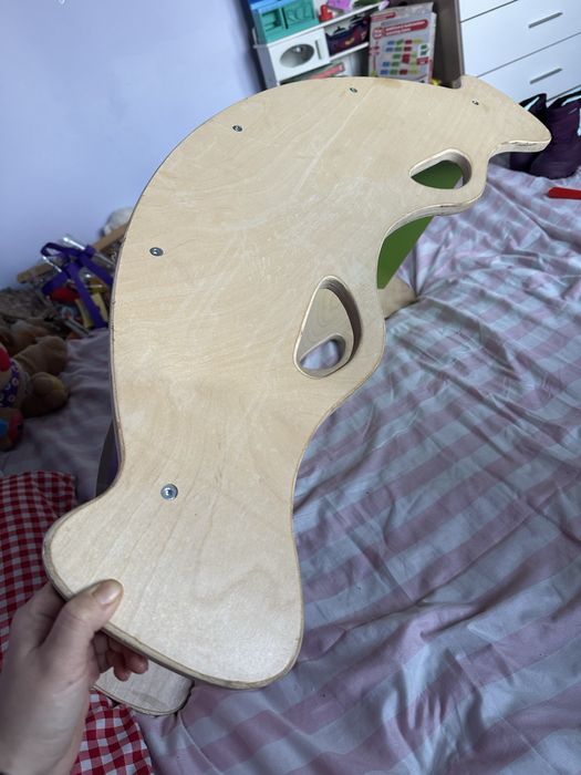 Дървена баланс люлка дъга Playtive