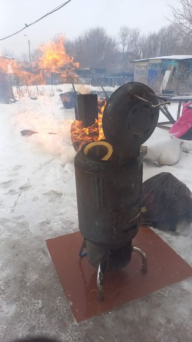 Печь мусоросжигатель