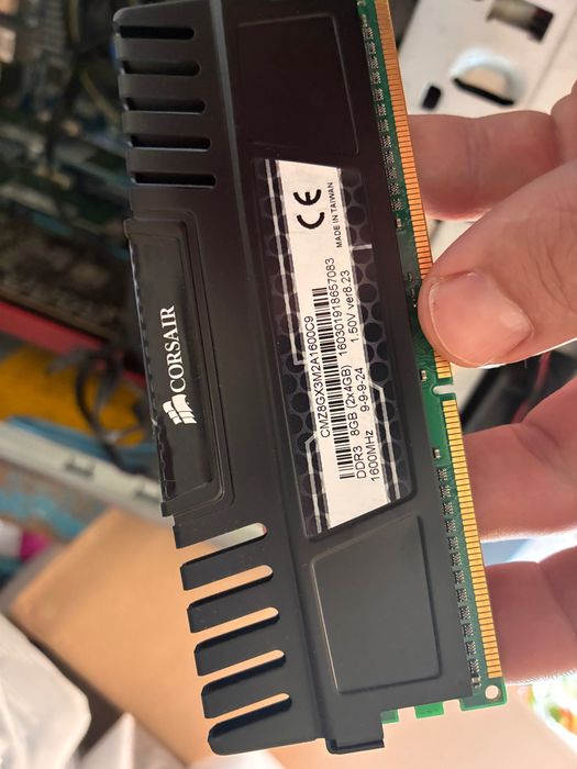 RAM DDR3 8GB- 2x4GB 1600MHz 9-9-9-24