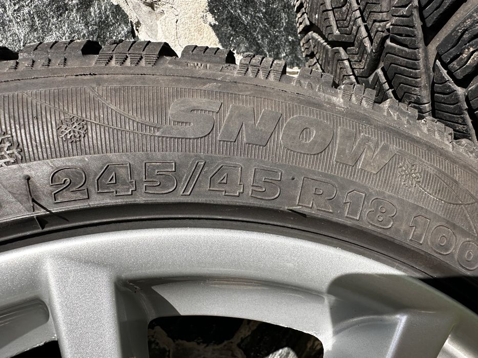 Оригинални джанти 18” BMW style 281 F10 +зимни гуми