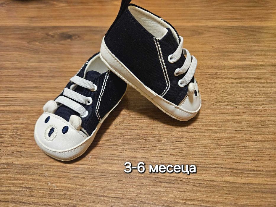 Бебешки обувки 0-12 месеца