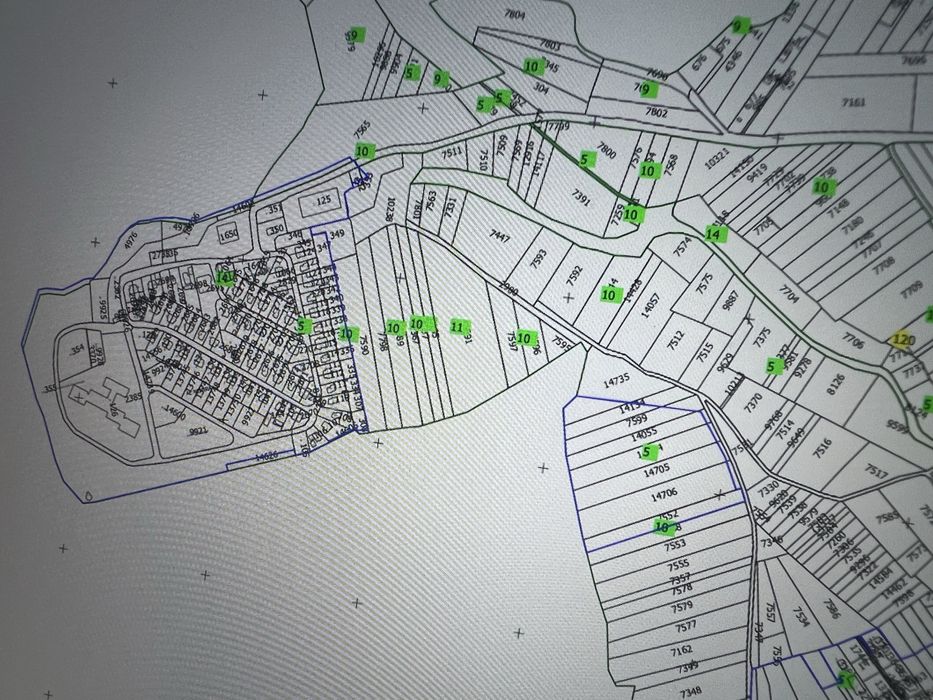 Proprietar vând teren cu 35euro/mp Gilău zona Gilău Vest Com ZERO!!!