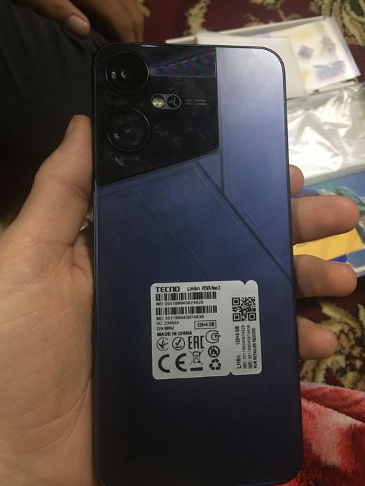 Tecno 3 Pova 4/128 yangi tel