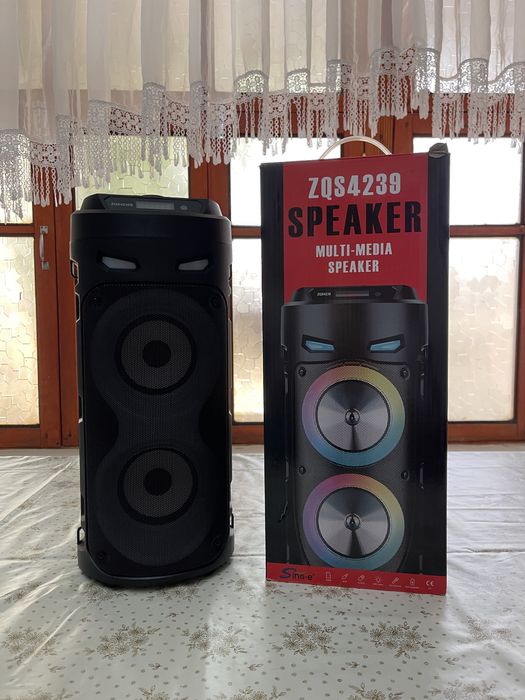 Колонка Kalonka Karaoke Bluetooth USB Yangi Speaker