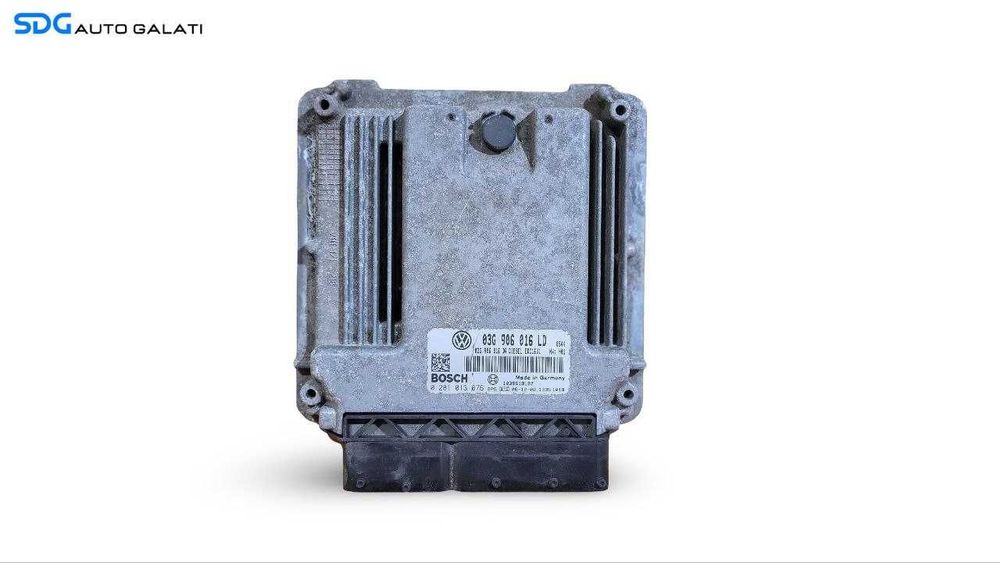 Kit Pornire ECU Calculator Motor Ceas Ceasuri Bord Chei Cheie CIP Imobilizator Volkswagen Jetta 3 MK3 2.0 SDI BDK 2005 - 2011 Cod 03G906016LD 0281013876 1K0920863B [LS0544] [LS0545]