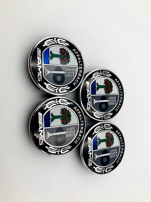 Capace Janta Compatibile Mercedes Affalterbach AMG 72mm color