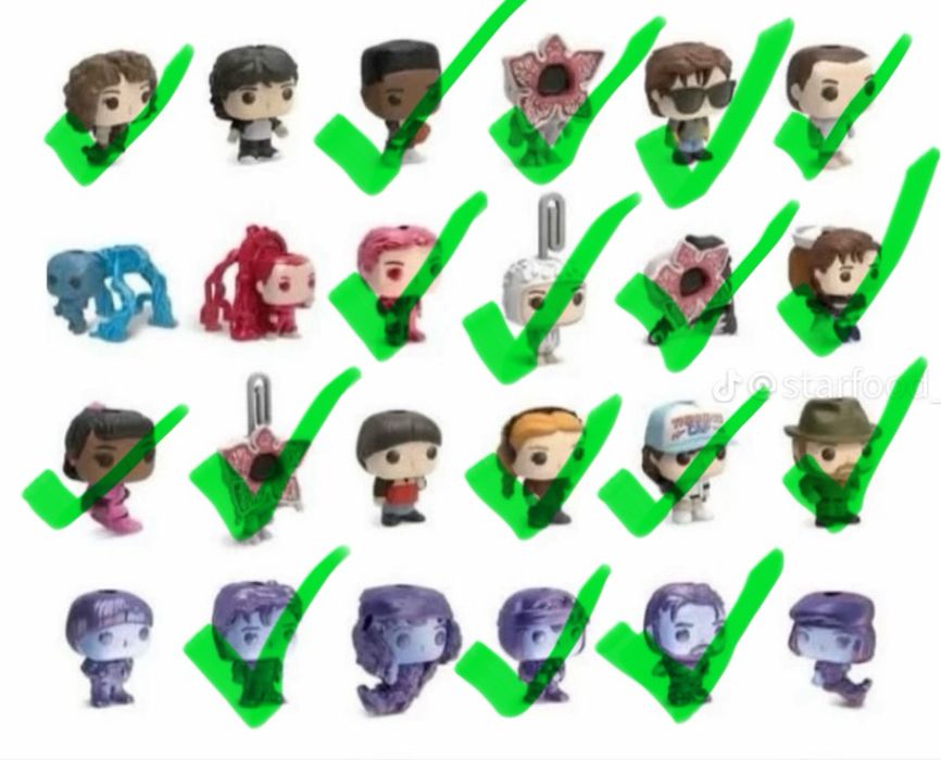 Обменяю фигурки из киндеров осд