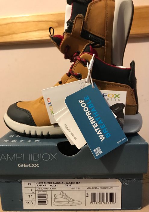 детски ботушки Geox 29 номер водоустойчиви