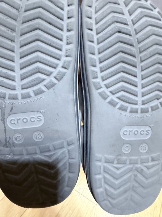 Детские серые crocs