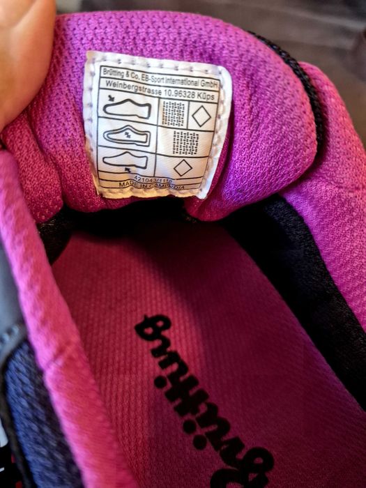 Дамски маркови сникърси, маратонки,Brütting, размер 39