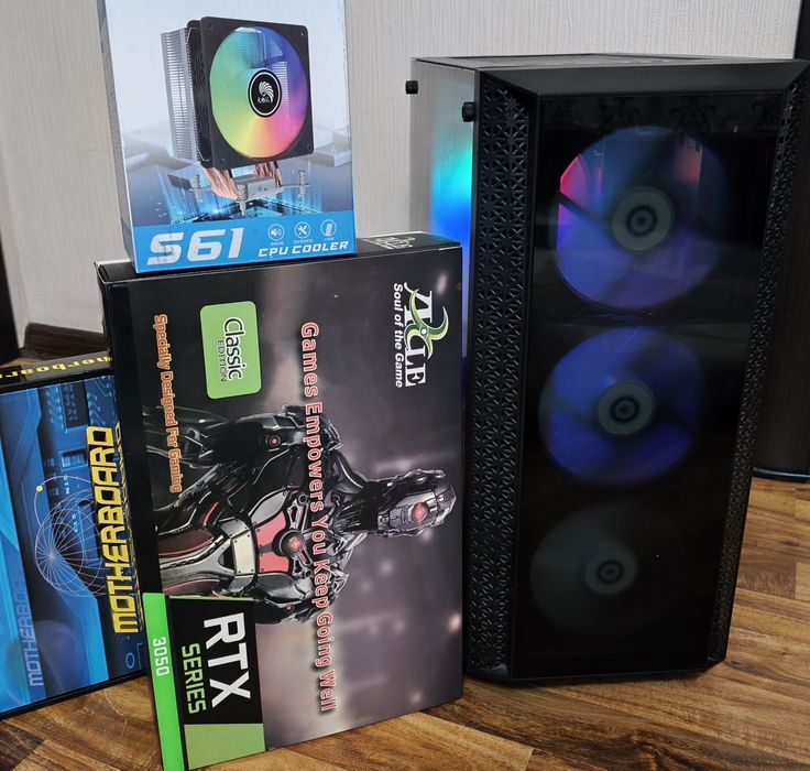 Core i5 13400/RTX3050 8gb/H610/16gb ddr4 3200Mhz/ssd 120gb/