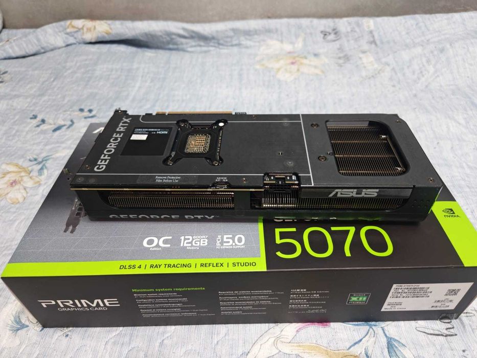 Видеокарта ASUS PRIME GEFORCE  RTX 5070 OC Edition 12gb