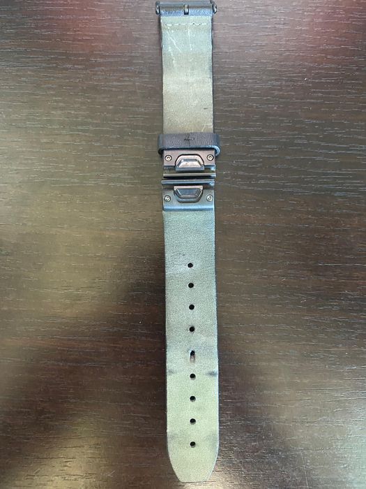 Curea piele Garmin Quickfit 22 Black perforated folosita (originala)