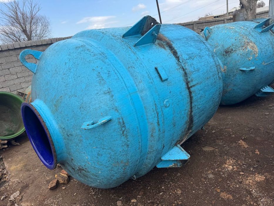 Емкость Цистерна Эмалированная  Реактор 4м3 сотилади