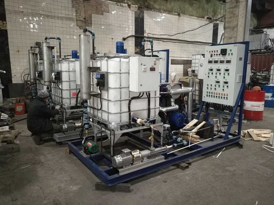 Установка производства битумной эмульсии