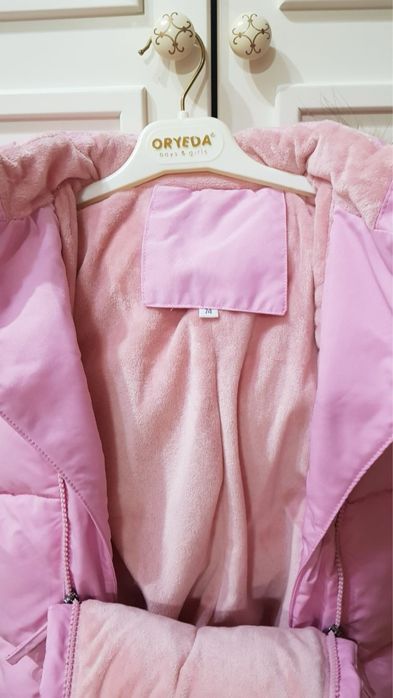 Новый зимний комбинезон 12-18