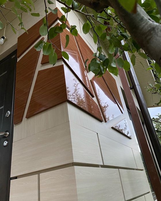 Алюкобонд установка монтаж алюкабонд демонтаж фасад парапед ...